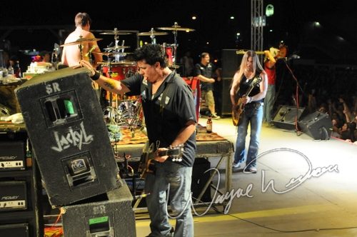 Jackyl live concert photo by Wayne Dennon