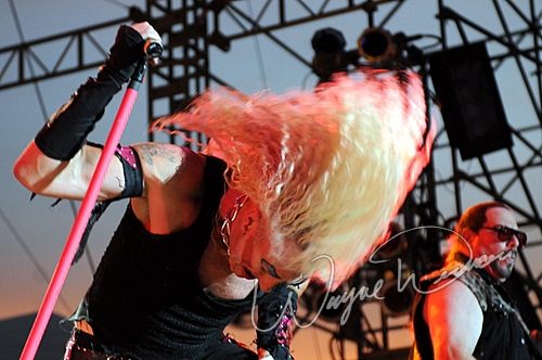 Twisted Sister live concert photo by Wayne Dennon