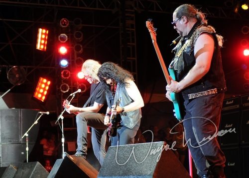 Twisted Sister live concert photo by Wayne Dennon