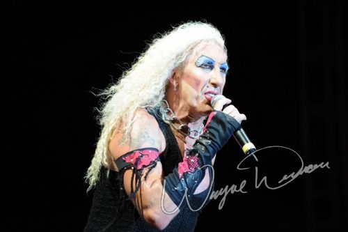 Twisted Sister live concert photo by Wayne Dennon