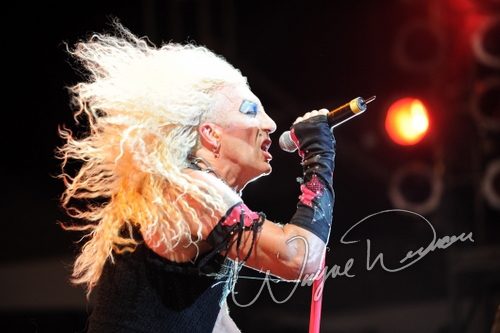 Twisted Sister live concert photo by Wayne Dennon