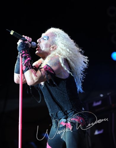 Twisted Sister live concert photo by Wayne Dennon
