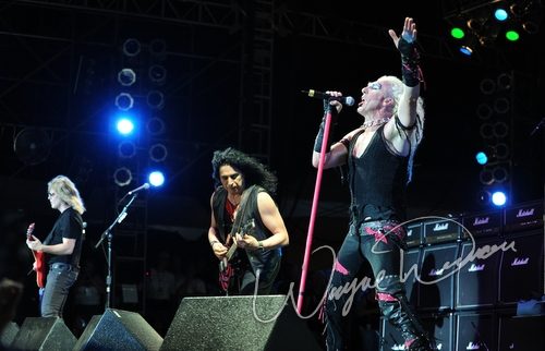 Twisted Sister live concert photo by Wayne Dennon