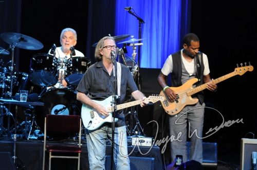 Eric Clapton concert photo by Wayne Dennon