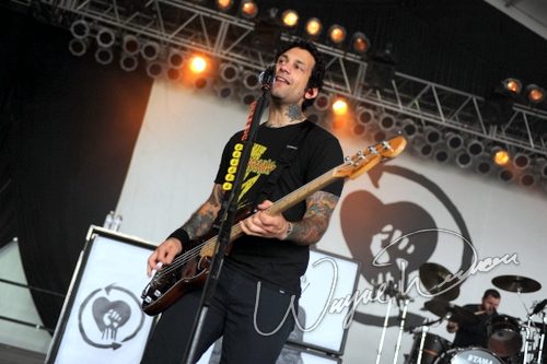 Rise Against live concert photo by Wayne Dennon