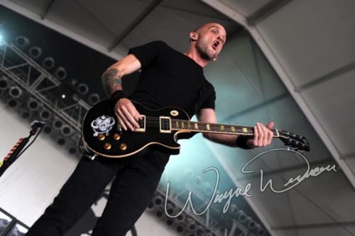 Rise Against live concert photo by Wayne Dennon