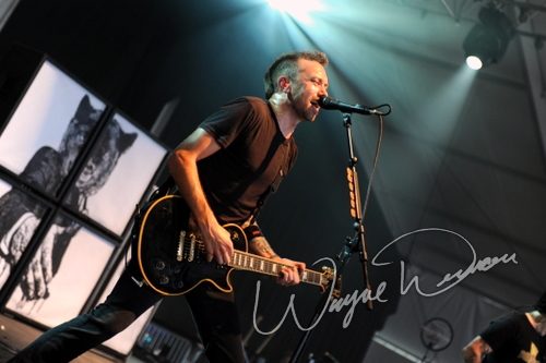Rise Against live concert photo by Wayne Dennon