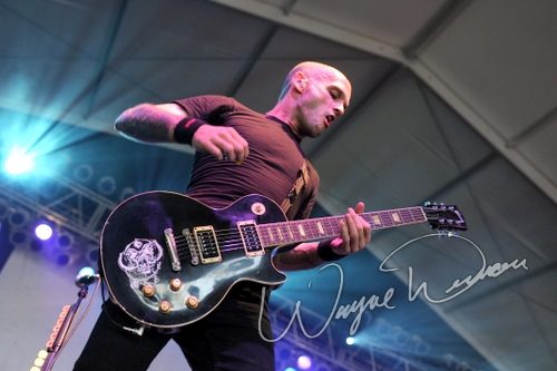Rise Against live concert photo by Wayne Dennon