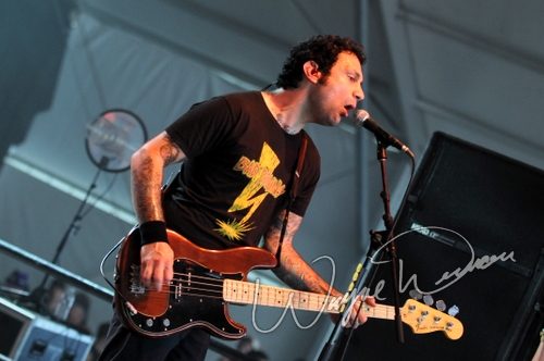 Rise Against live concert photo by Wayne Dennon