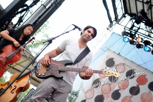 The Avett Brothers live concert photo by Wayne Dennon