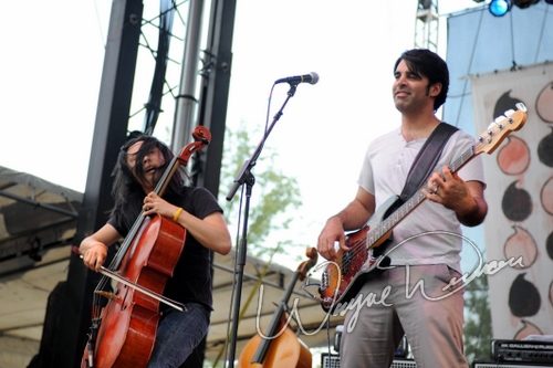The Avett Brothers live concert photo by Wayne Dennon
