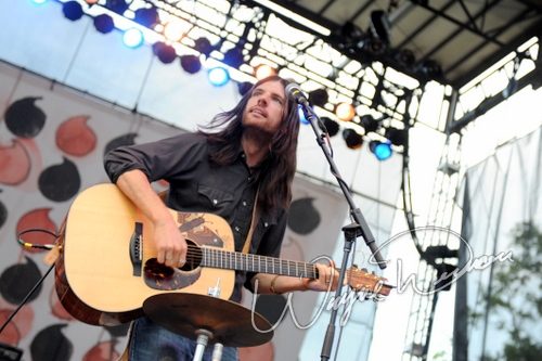 The Avett Brothers live concert photo by Wayne Dennon