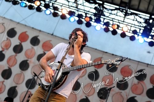 The Avett Brothers live concert photo by Wayne Dennon