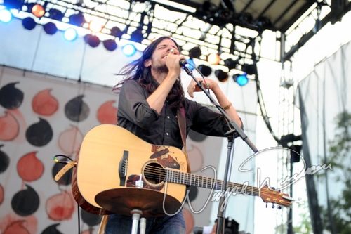 The Avett Brothers live concert photo by Wayne Dennon