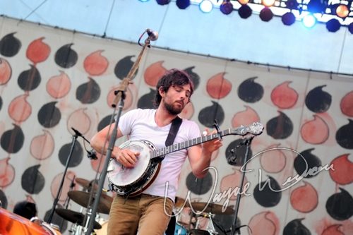 The Avett Brothers live concert photo by Wayne Dennon