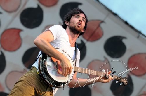 The Avett Brothers live concert photo by Wayne Dennon