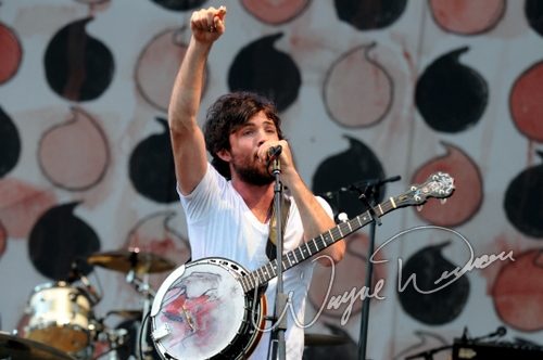 The Avett Brothers live concert photo by Wayne Dennon