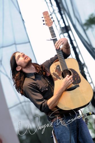 The Avett Brothers live concert photo by Wayne Dennon
