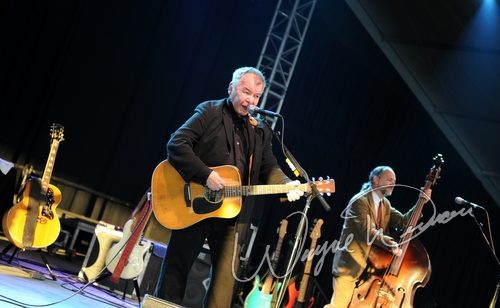 John Prine live concert photo by Wayne Dennon