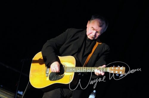 John Prine live concert photo by Wayne Dennon