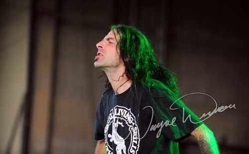 Lamb Of God live concert photo by Wayne Dennon
