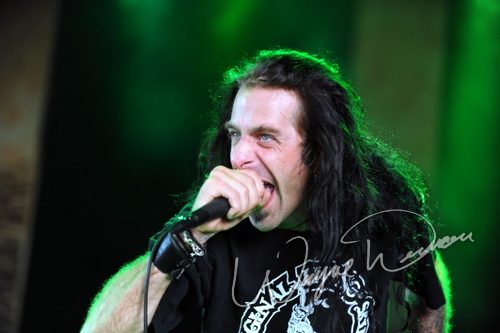 Lamb Of God live concert photo by Wayne Dennon