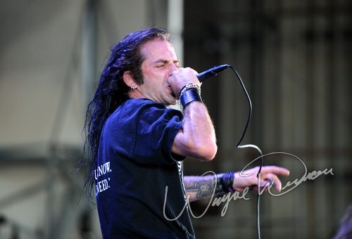 Lamb Of God live concert photo by Wayne Dennon