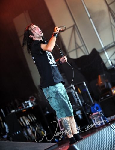 Lamb Of God live concert photo by Wayne Dennon