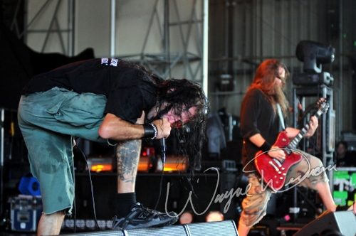 Lamb Of God live concert photo by Wayne Dennon