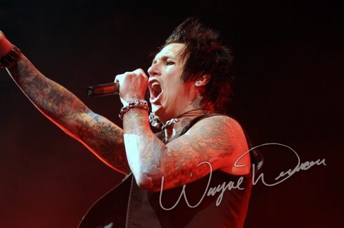 Papa Roach concert photo by Wayne Dennon