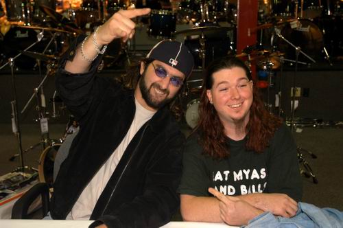 Mike Portnoy live concert photo by Wayne Dennon