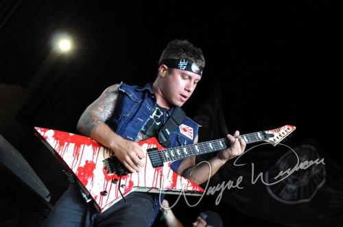 Atreyu live concert photo by Wayne Dennon