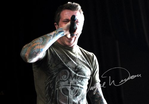 Atreyu live concert photo by Wayne Dennon