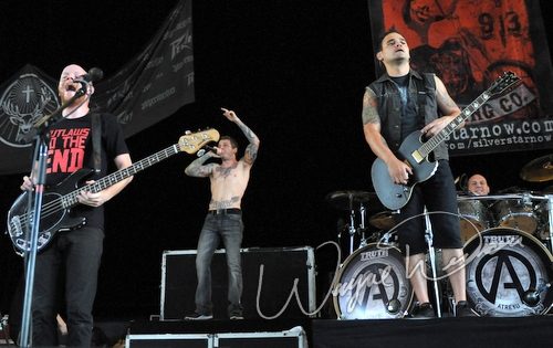 Atreyu live concert photo by Wayne Dennon