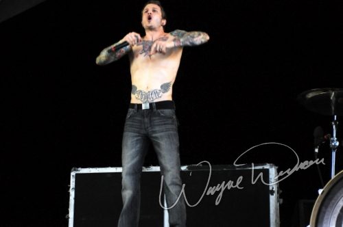 Atreyu live concert photo by Wayne Dennon