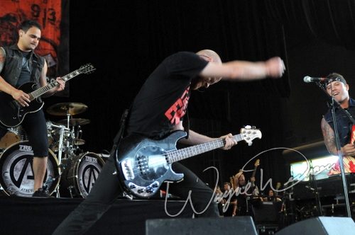 Atreyu live concert photo by Wayne Dennon