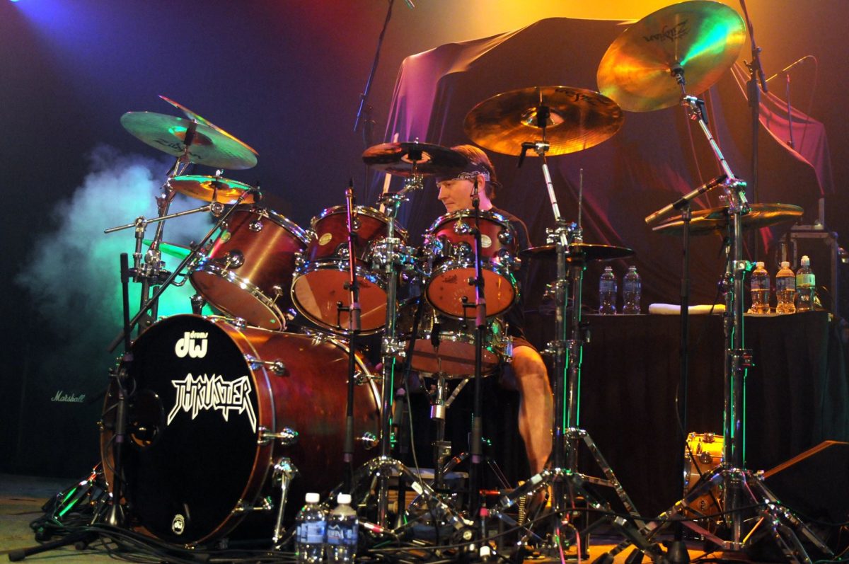 Thruster live concert photo by Wayne Dennon