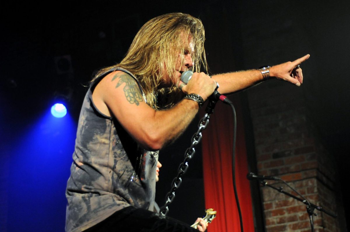 Thruster live concert photo by Wayne Dennon