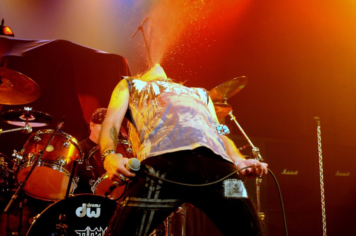 Thruster live concert photo by Wayne Dennon