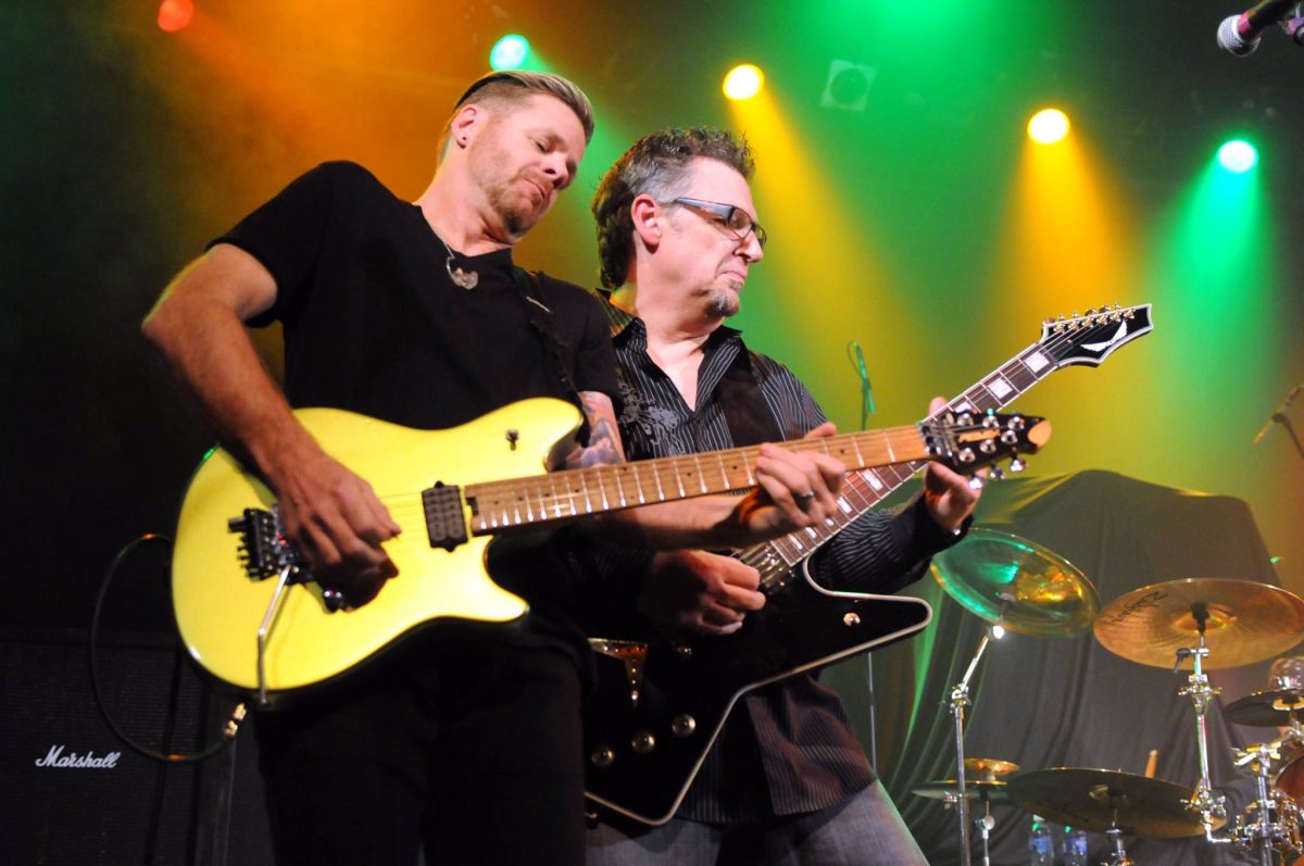 Thruster live concert photo by Wayne Dennon