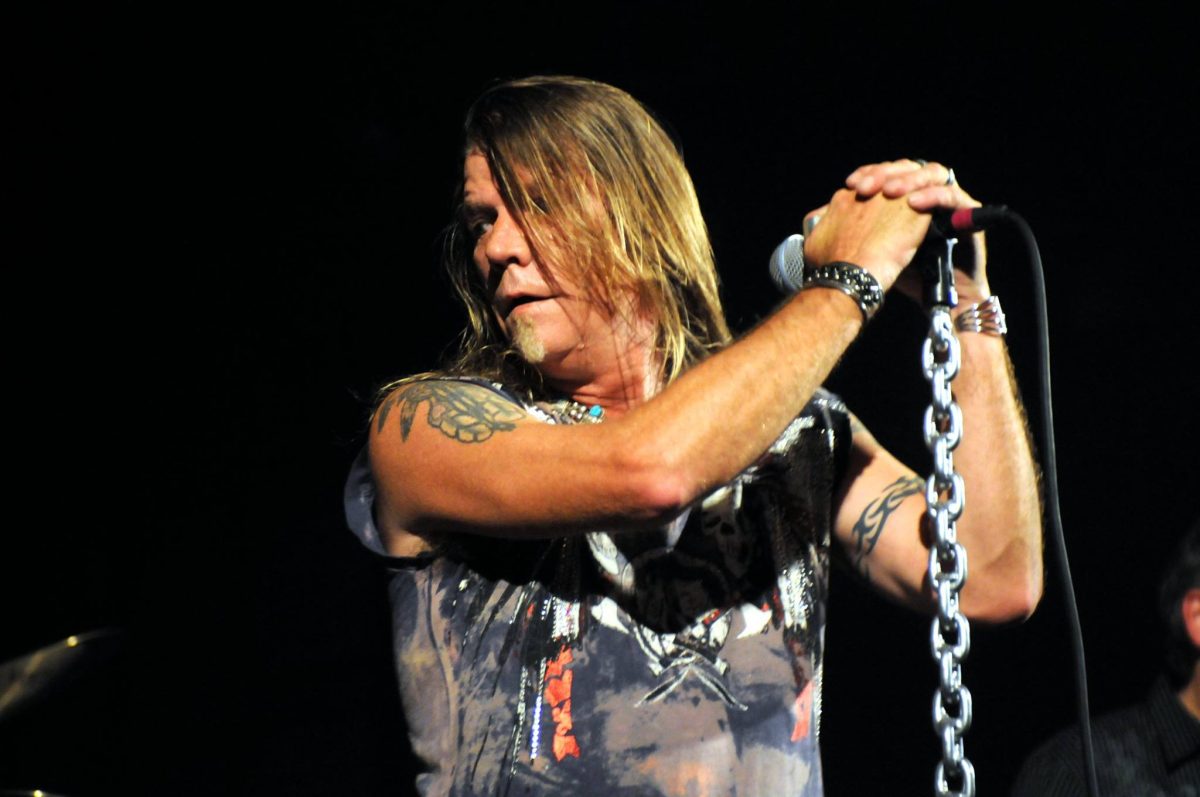 Thruster live concert photo by Wayne Dennon
