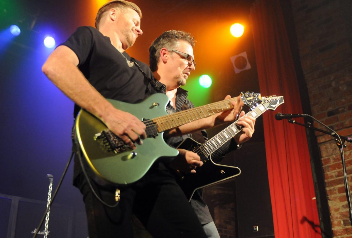 Thruster live concert photo by Wayne Dennon