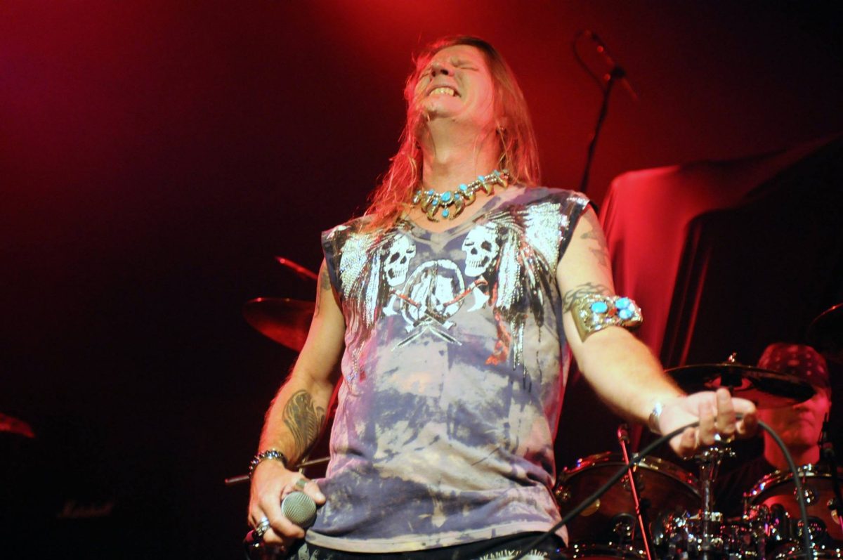 Thruster live concert photo by Wayne Dennon