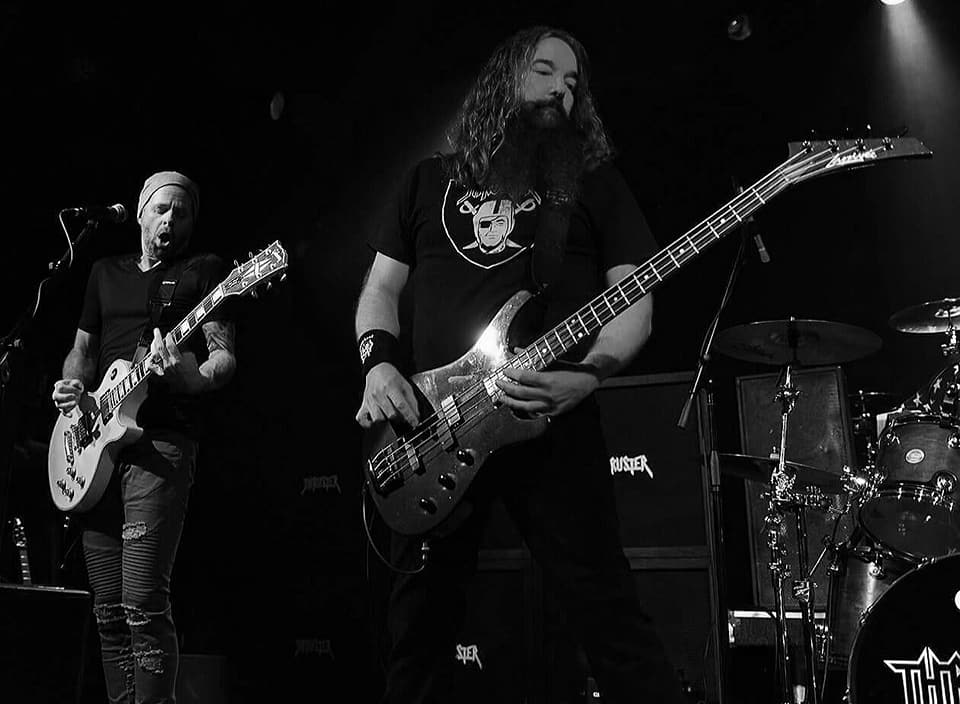 Thruster live concert photo by Wayne Dennon