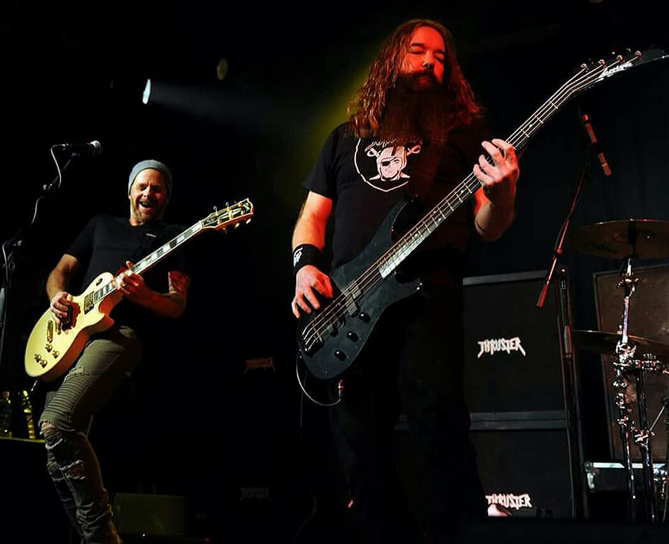 Thruster live concert photo by Wayne Dennon