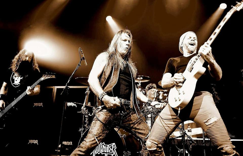 Thruster live concert photo by Wayne Dennon