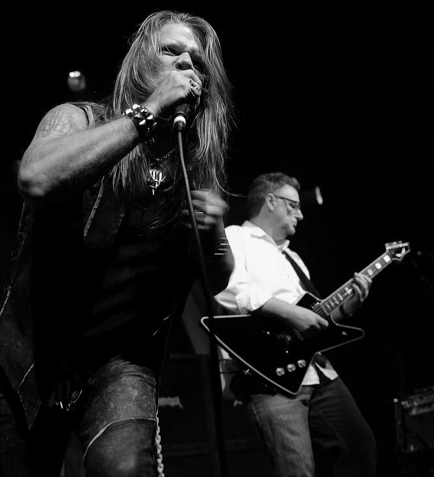 Thruster live concert photo by Wayne Dennon