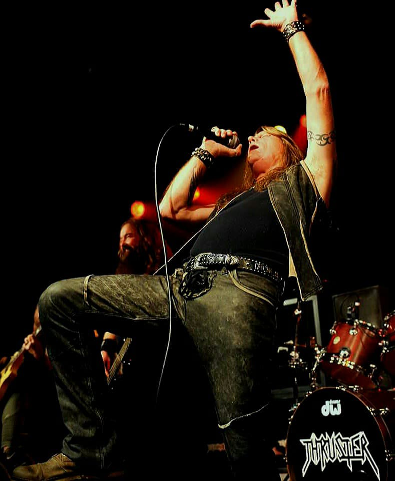 Thruster live concert photo by Wayne Dennon