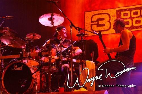 3 Doors Down live concert photo by Wayne Dennon