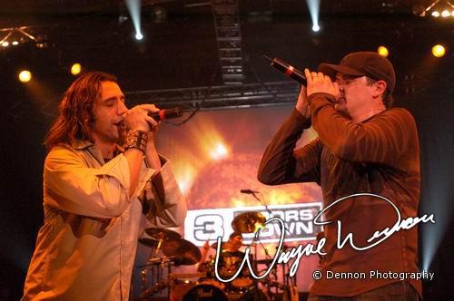 3 Doors Down live concert photo by Wayne Dennon